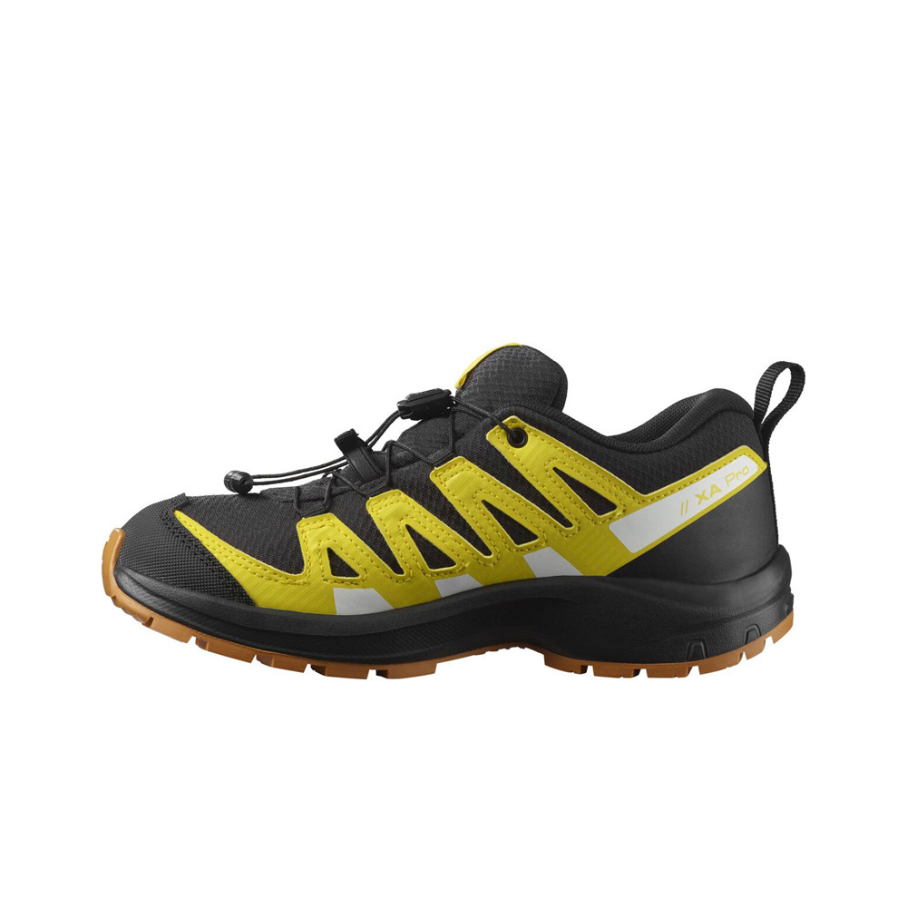 Salomon zapatilla trekking niño XA PRO V8 CSWP J puntera