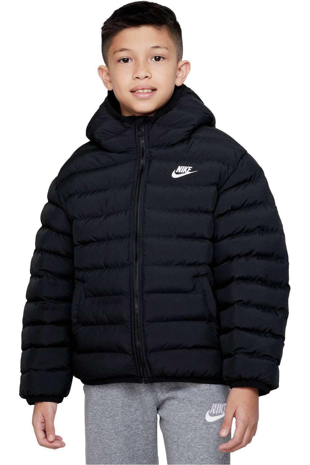Nike chaqueta niño K NSW LOW SYNFL HD JKT vista frontal