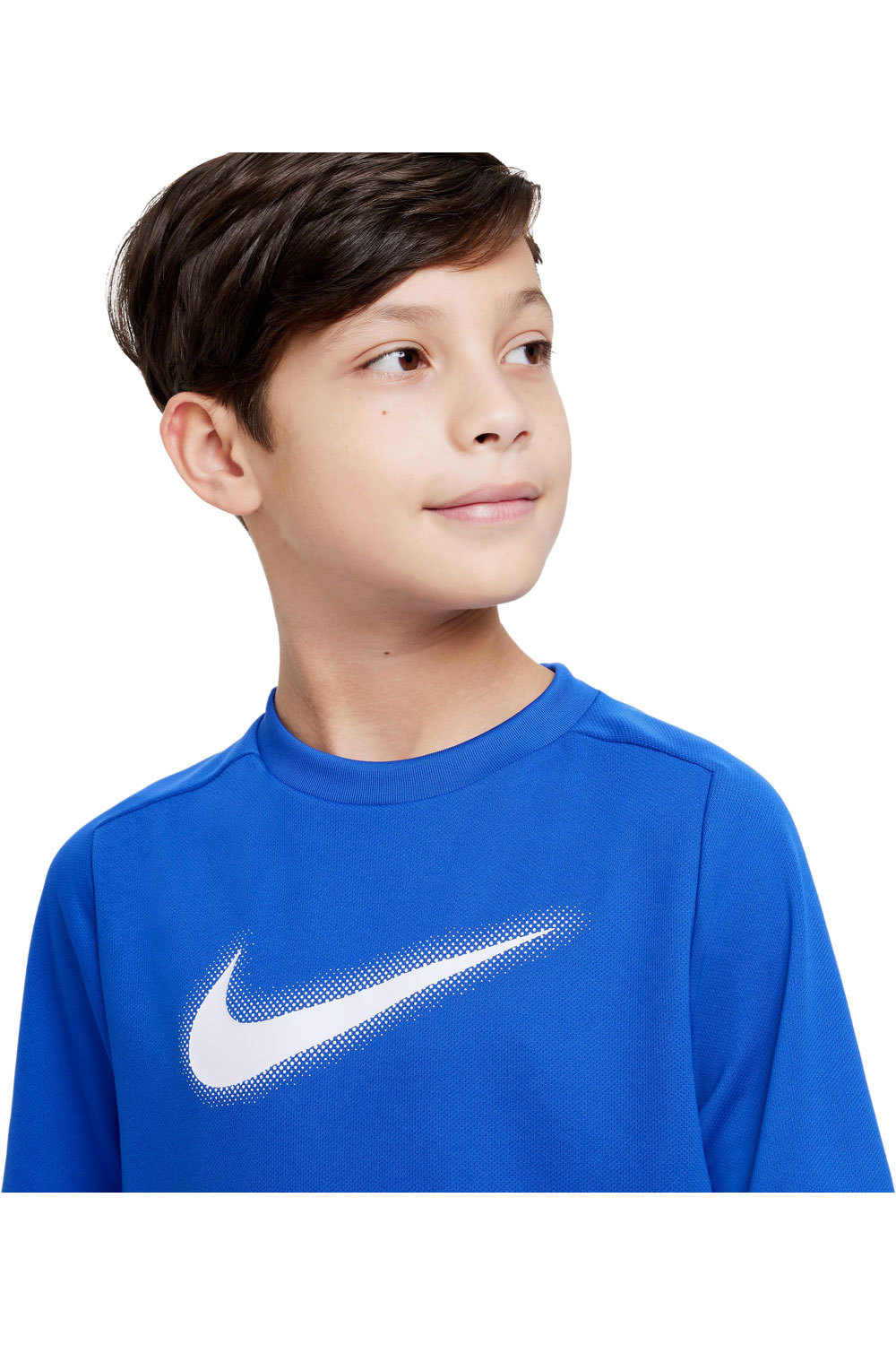 Nike camiseta entrenamiento manga corta niño B NK DF MULTI+ SS TOP HBR vista detalle