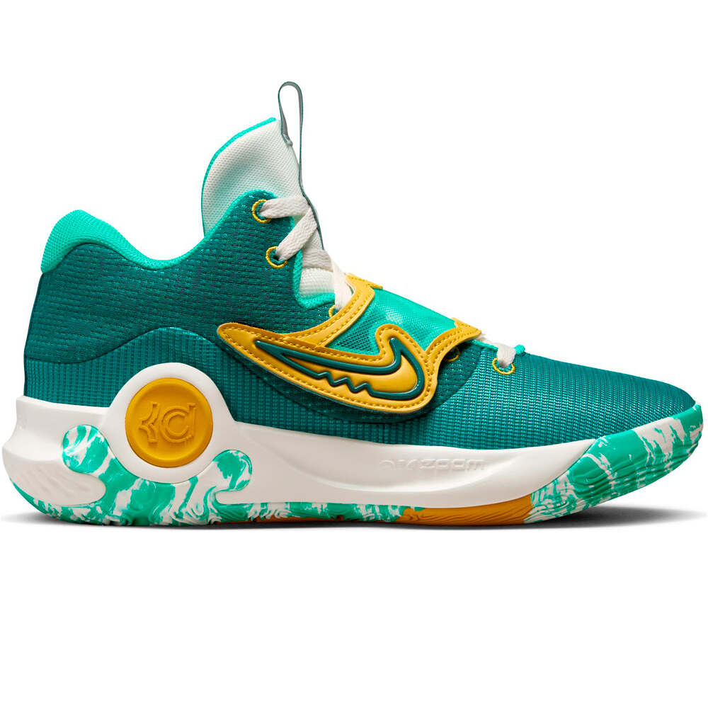 Nike zapatilla baloncesto KD TRAE 5X BL lateral exterior