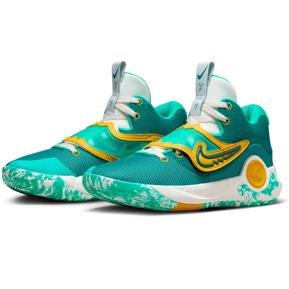 Nike zapatilla baloncesto KD TRAE 5X BL lateral interior