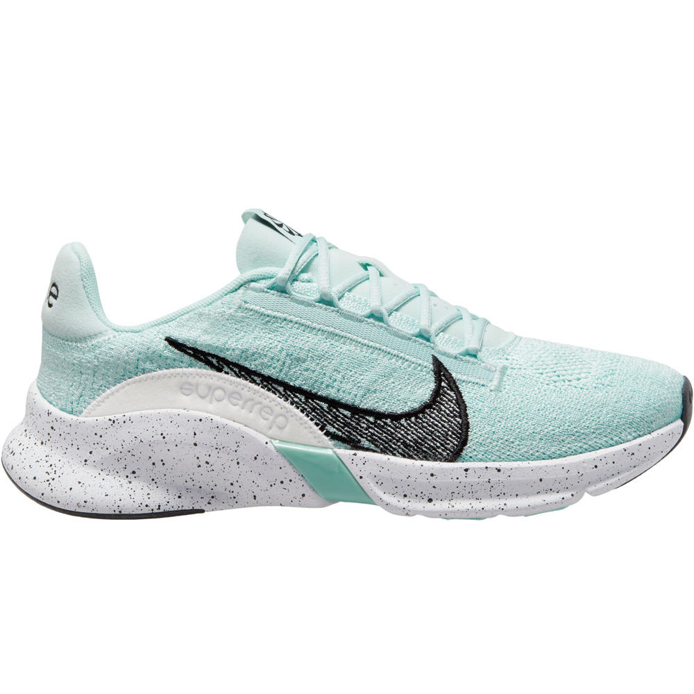 Nike zapatillas fitness mujer W SUPERREP GO 3 FLYKNIT NEXT NATURE CENE lateral exterior