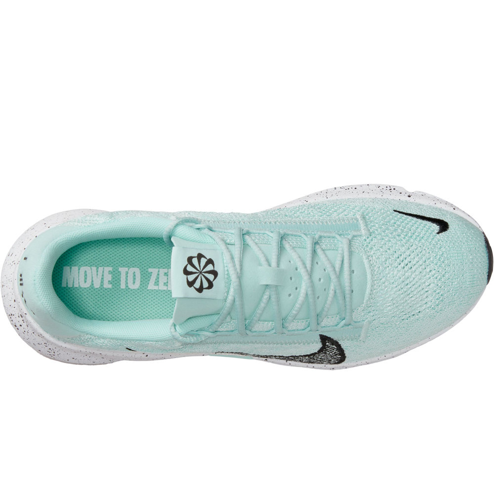 Nike zapatillas fitness mujer W SUPERREP GO 3 FLYKNIT NEXT NATURE CENE vista trasera