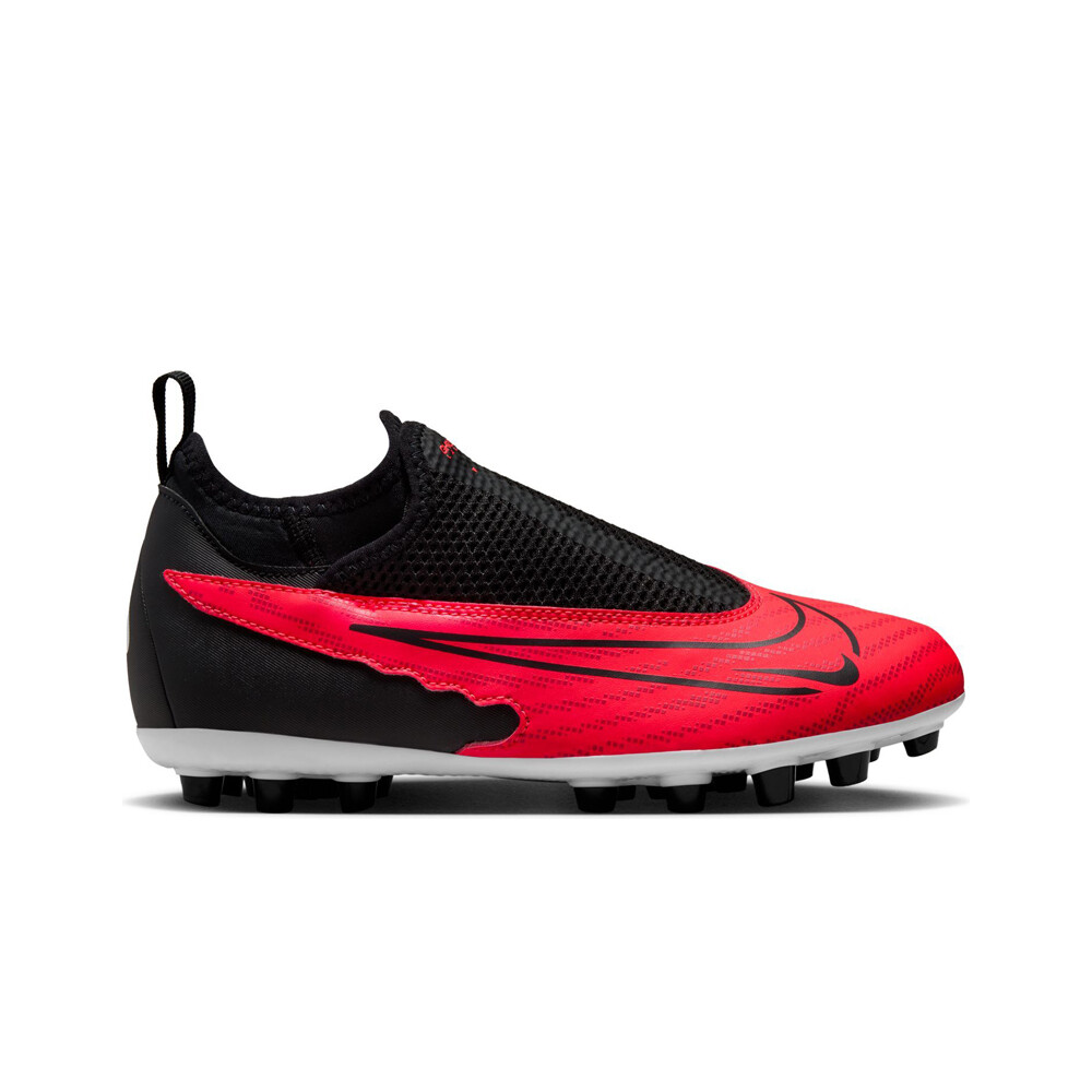 Nike botas de futbol niño cesped artificial JR PHANTOM GX ACADEMY DF AG RONE lateral exterior