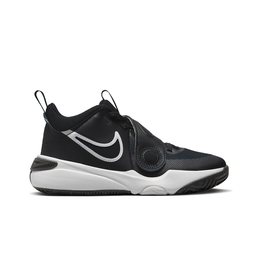 Nike zapatilla baloncesto niños TEAM HUSTLE D 11 (GS) NEBL lateral exterior