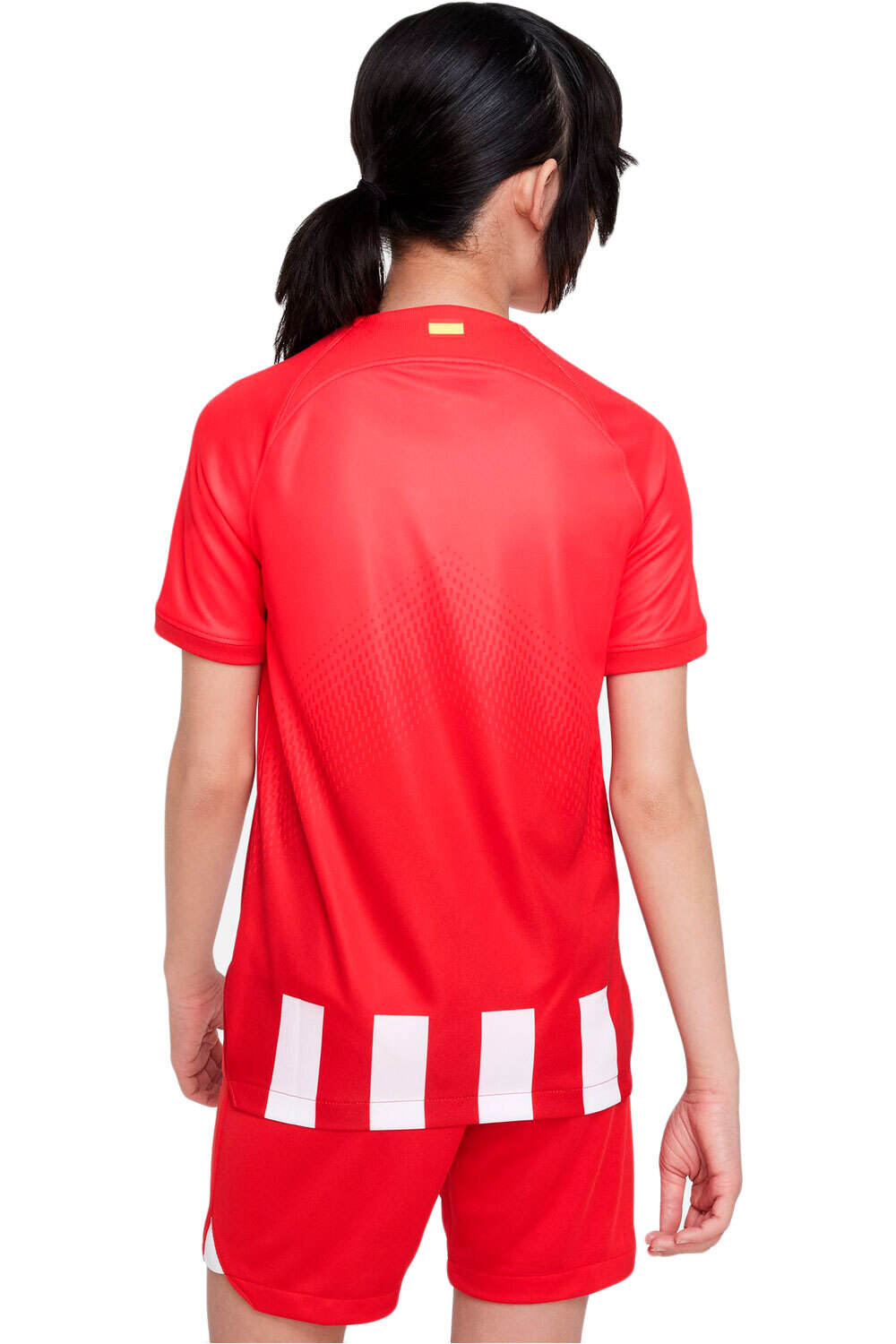 Nike camiseta de fútbol oficiales niño AT.MADRID 24 Y NK DF STAD JSY SS HM vista trasera