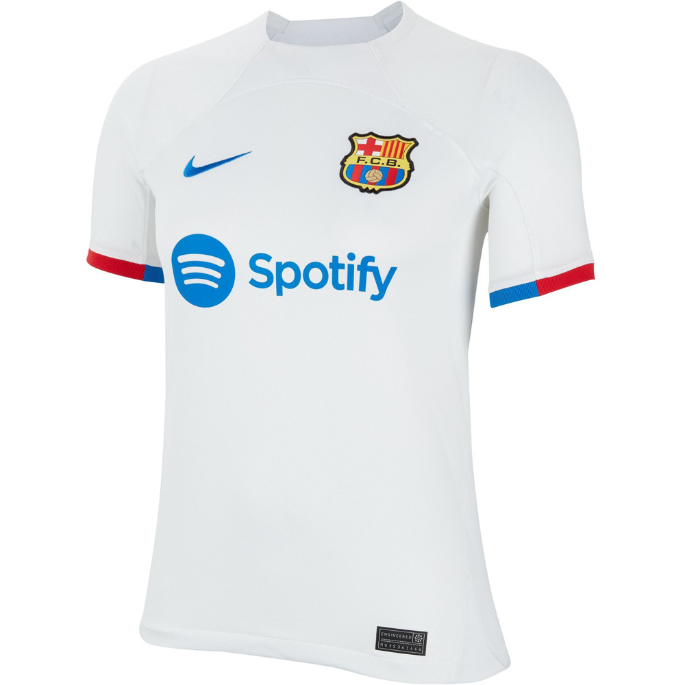 Nike camiseta de fútbol oficiales niño BARCELONA 24 Y NK DF STAD JSY SS AW 06