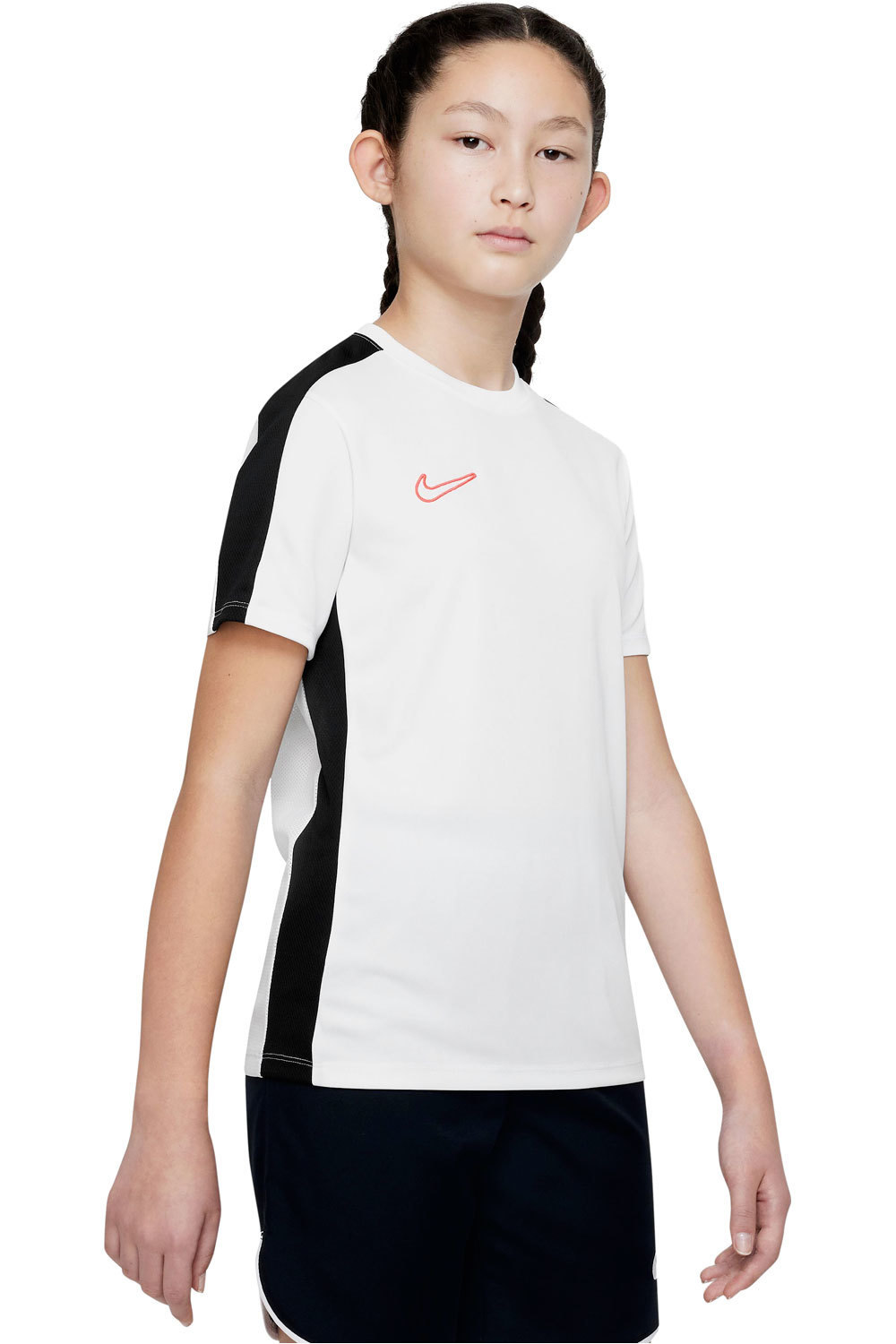 Nike camisetas entrenamiento futbol manga corta niño K NK DF ACD23 TOP SS BR BLNE vista frontal