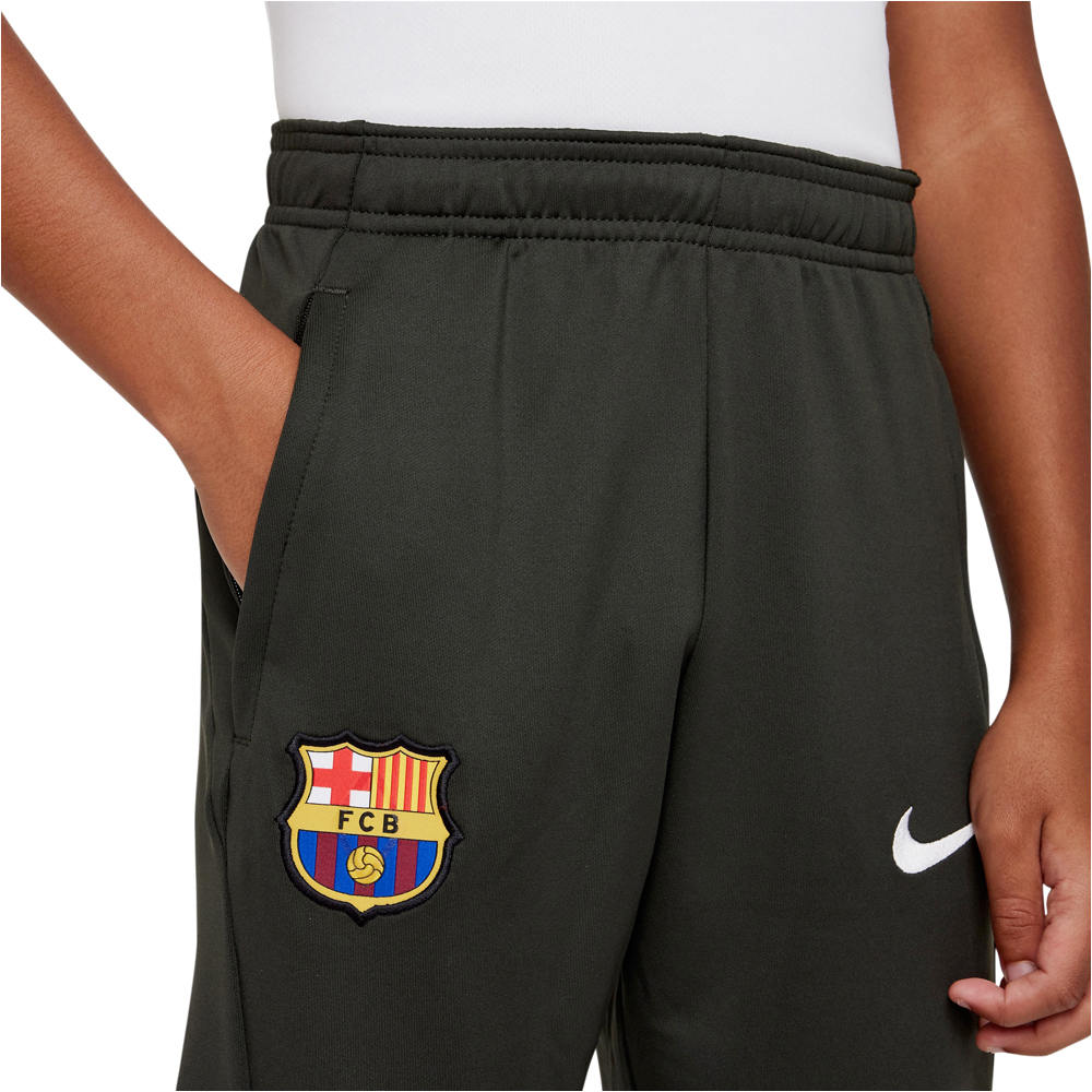 Nike pantalones largos futbol niño BARCELONA 24 Y NK DF STRK PANT KPZ GR vista detalle