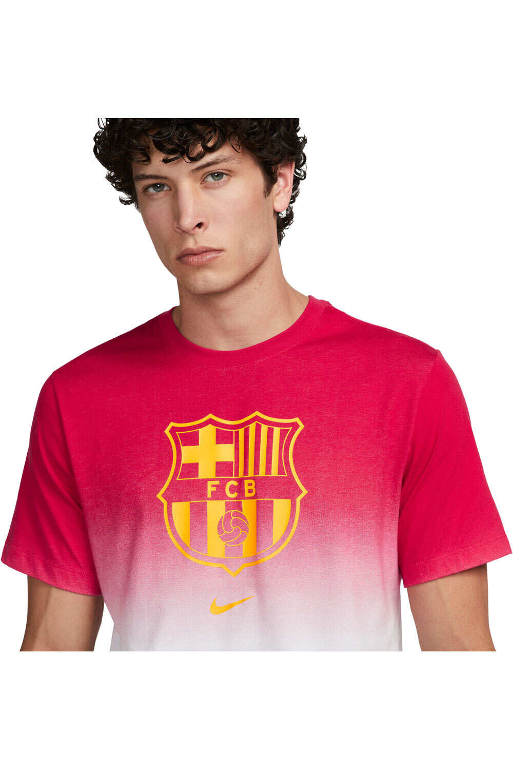 Nike camiseta de fútbol oficiales BARCELONA 24 M NK CREST SSL GRABL vista detalle