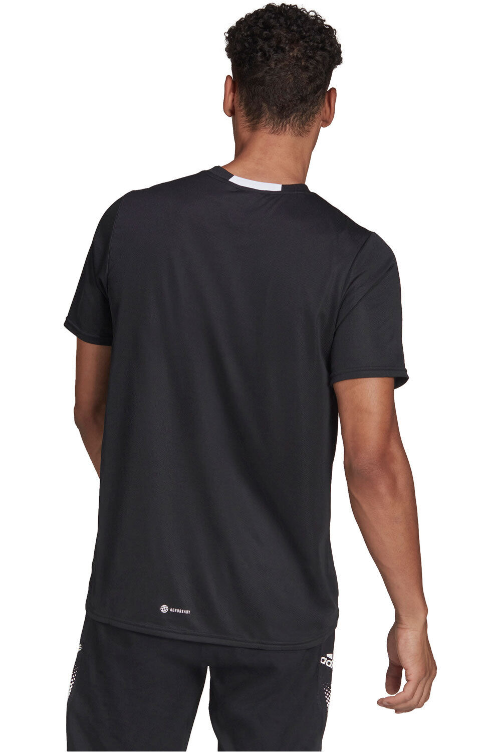 adidas camiseta fitness hombre D4M TEE vista trasera