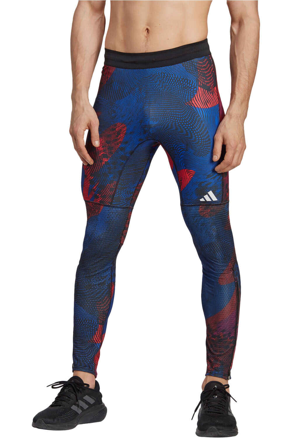 adidas malla larga running hombre SATURDAY TIGHT vista frontal