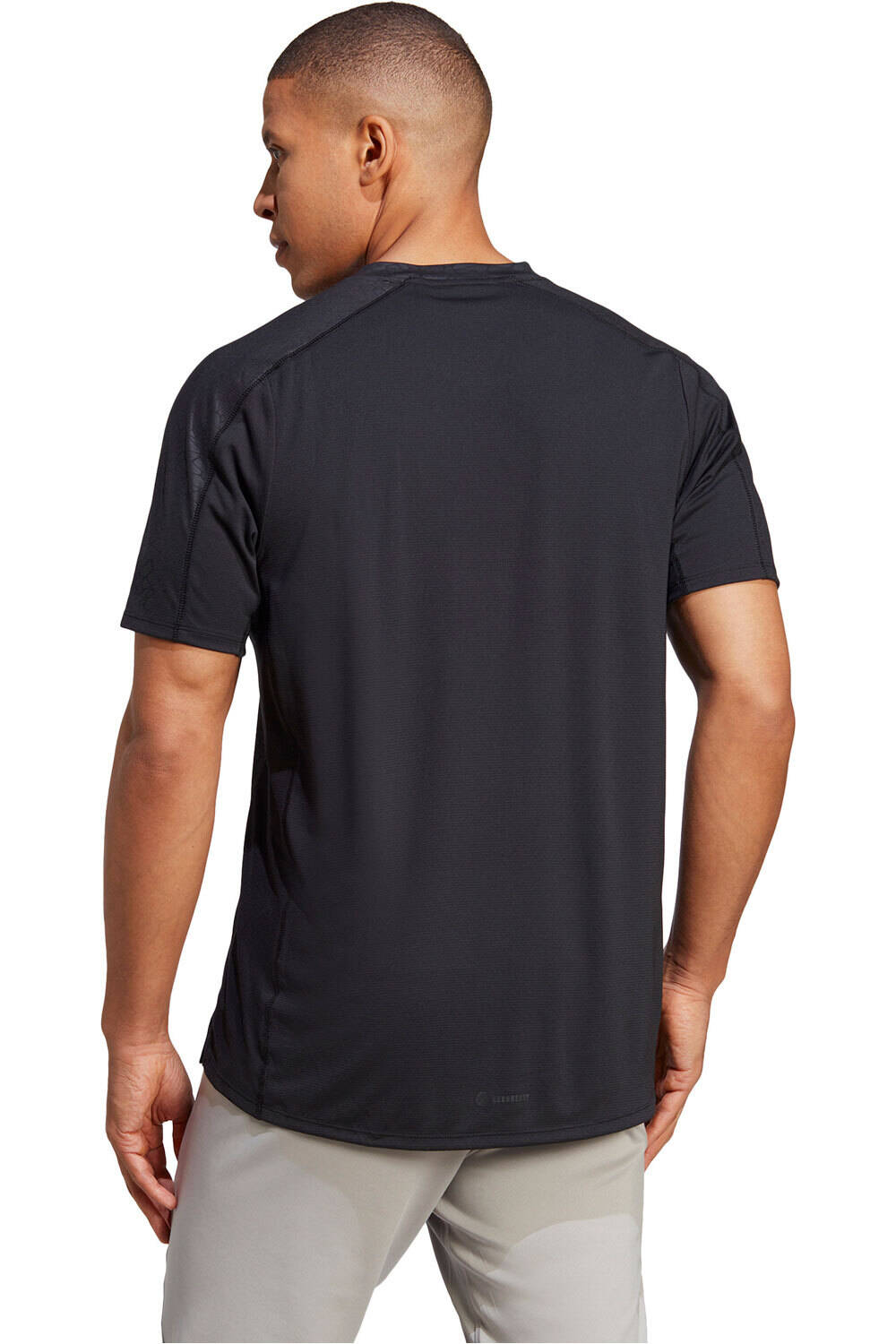 adidas camiseta fitness hombre M WO PU TEE vista trasera