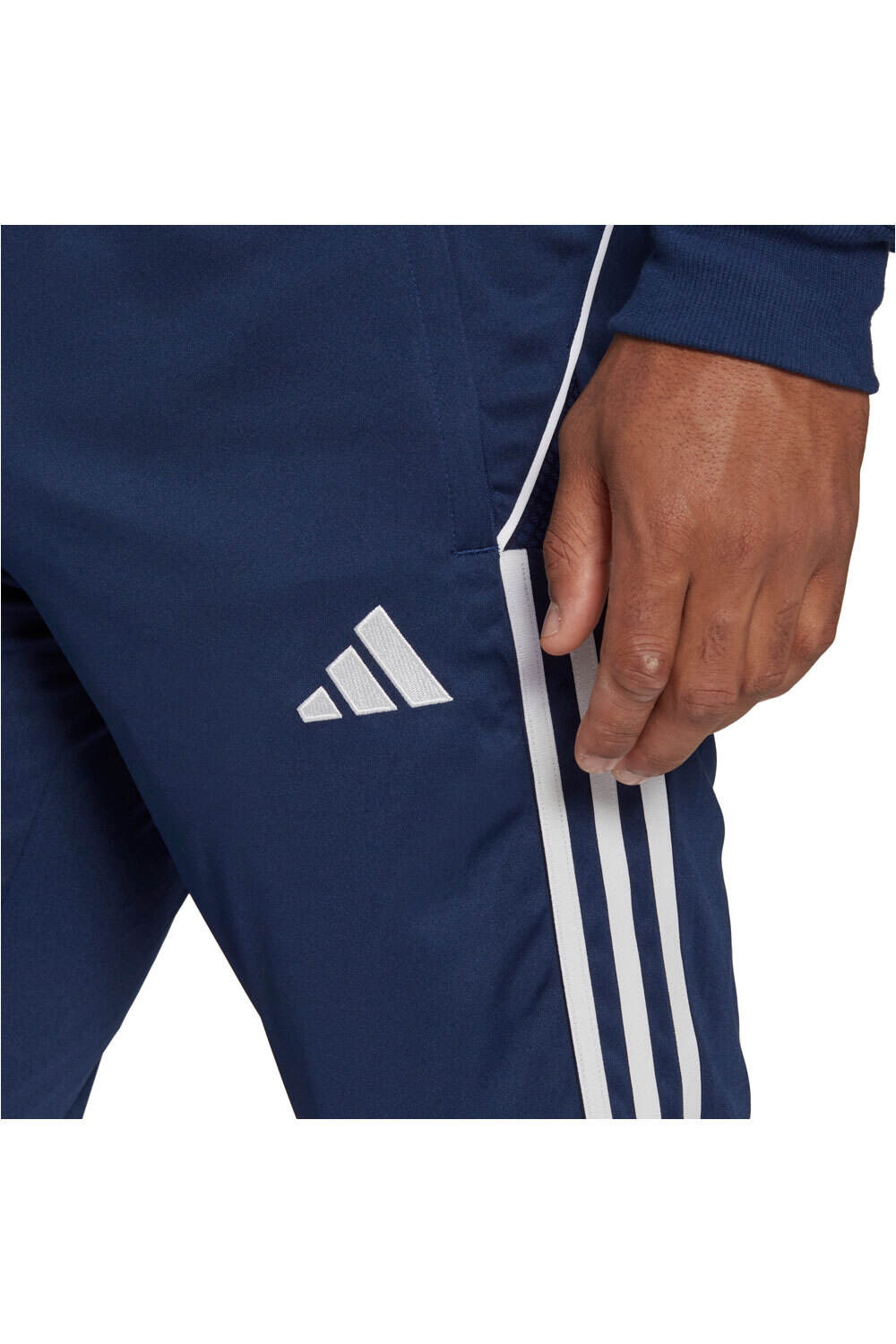 adidas pantalón futbol calentador TIRO23L 3/4 PNT vista detalle