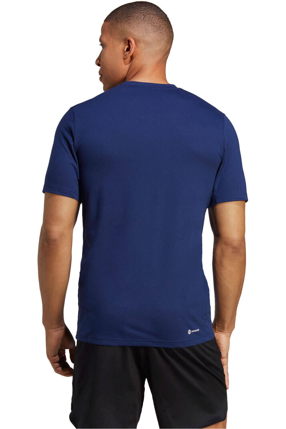 adidas camiseta fitness hombre TR-ES FR LOGO T vista trasera