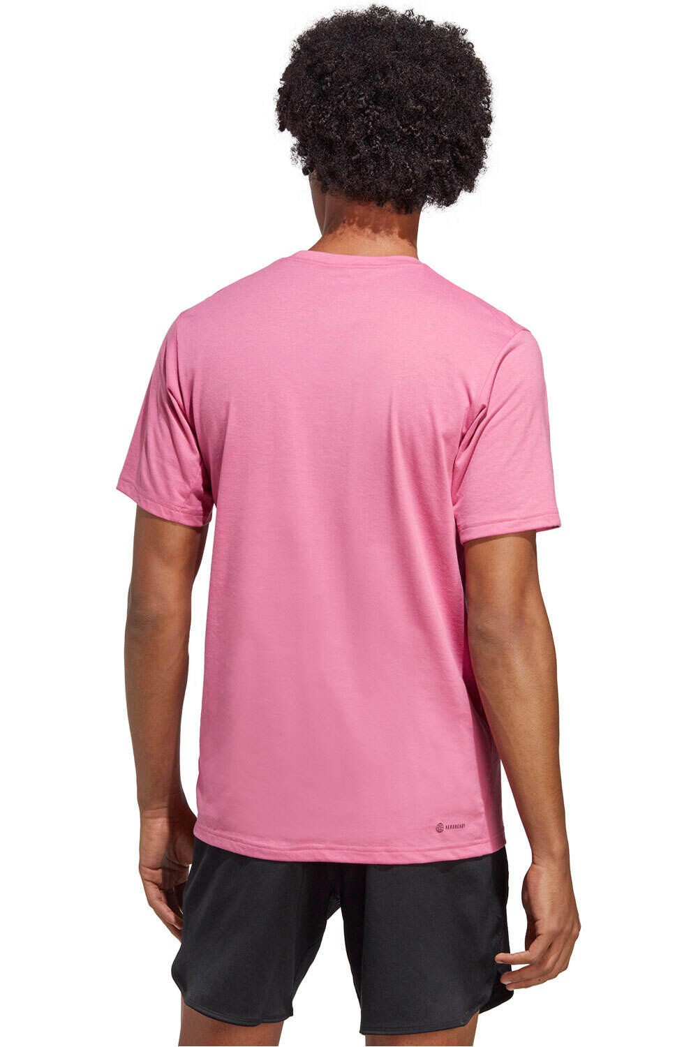 adidas camiseta fitness hombre TR-ES FR LOGO T vista trasera