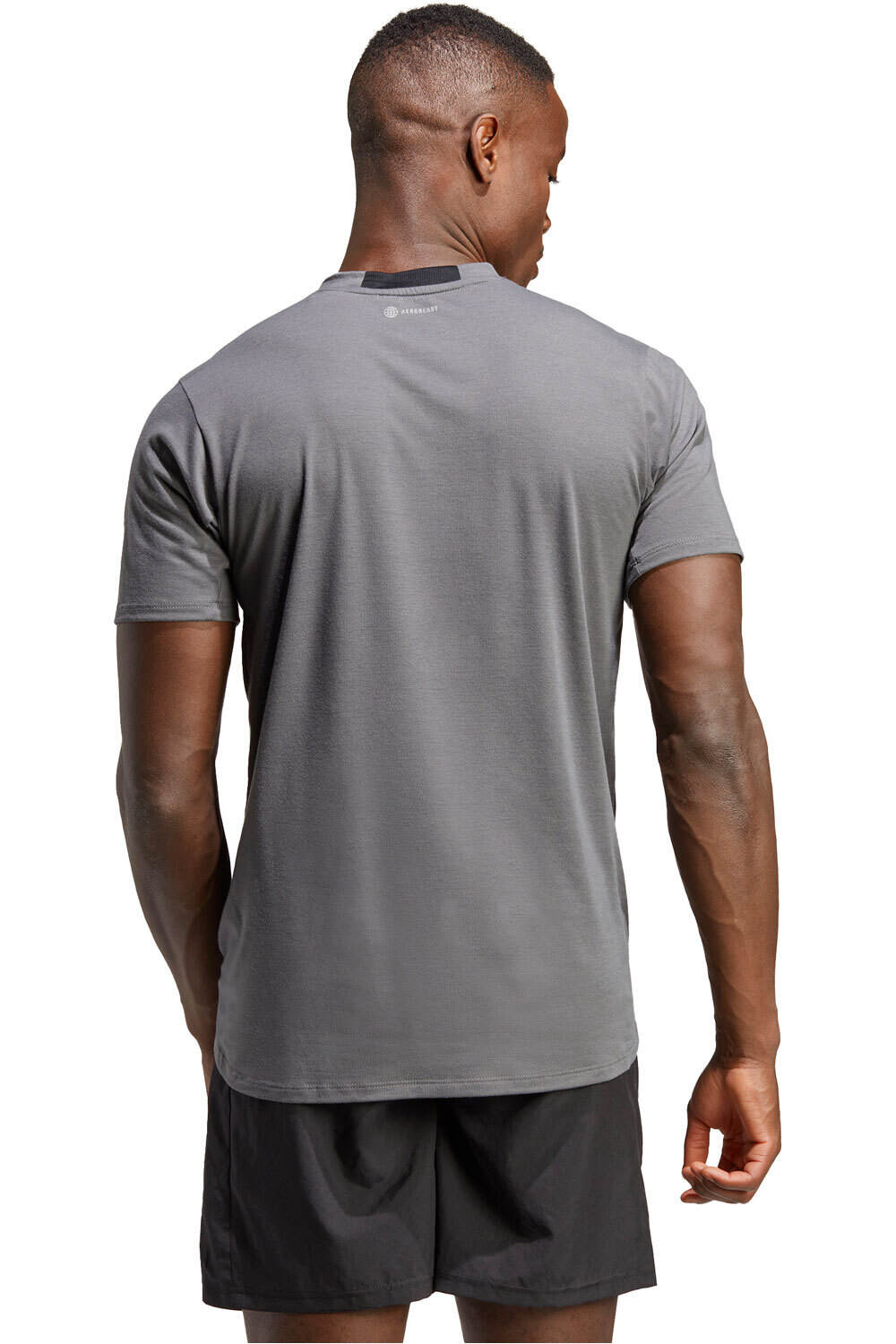 adidas camiseta fitness hombre M D4T TEE vista trasera