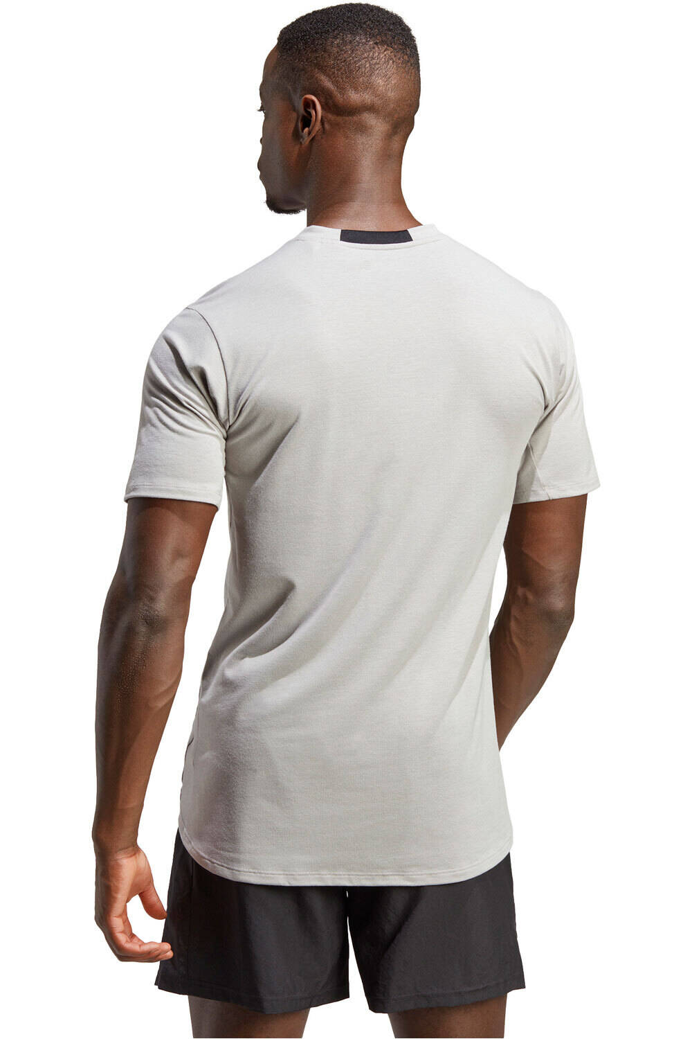 adidas camiseta fitness hombre M D4T TEE vista trasera