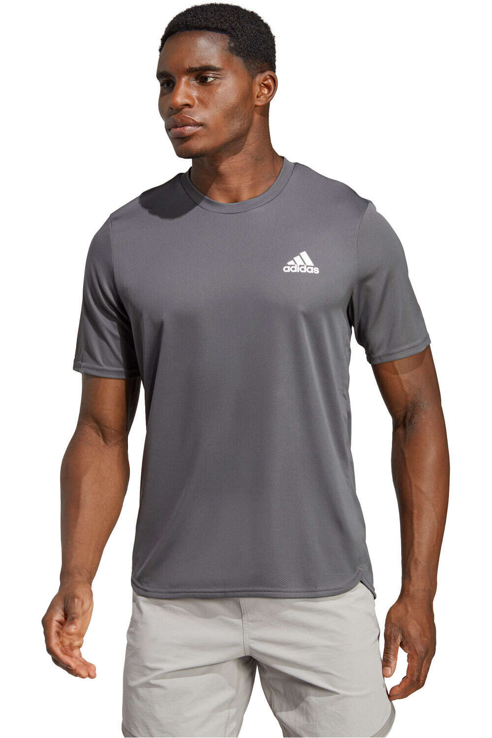 adidas camiseta fitness hombre D4M TEE vista frontal