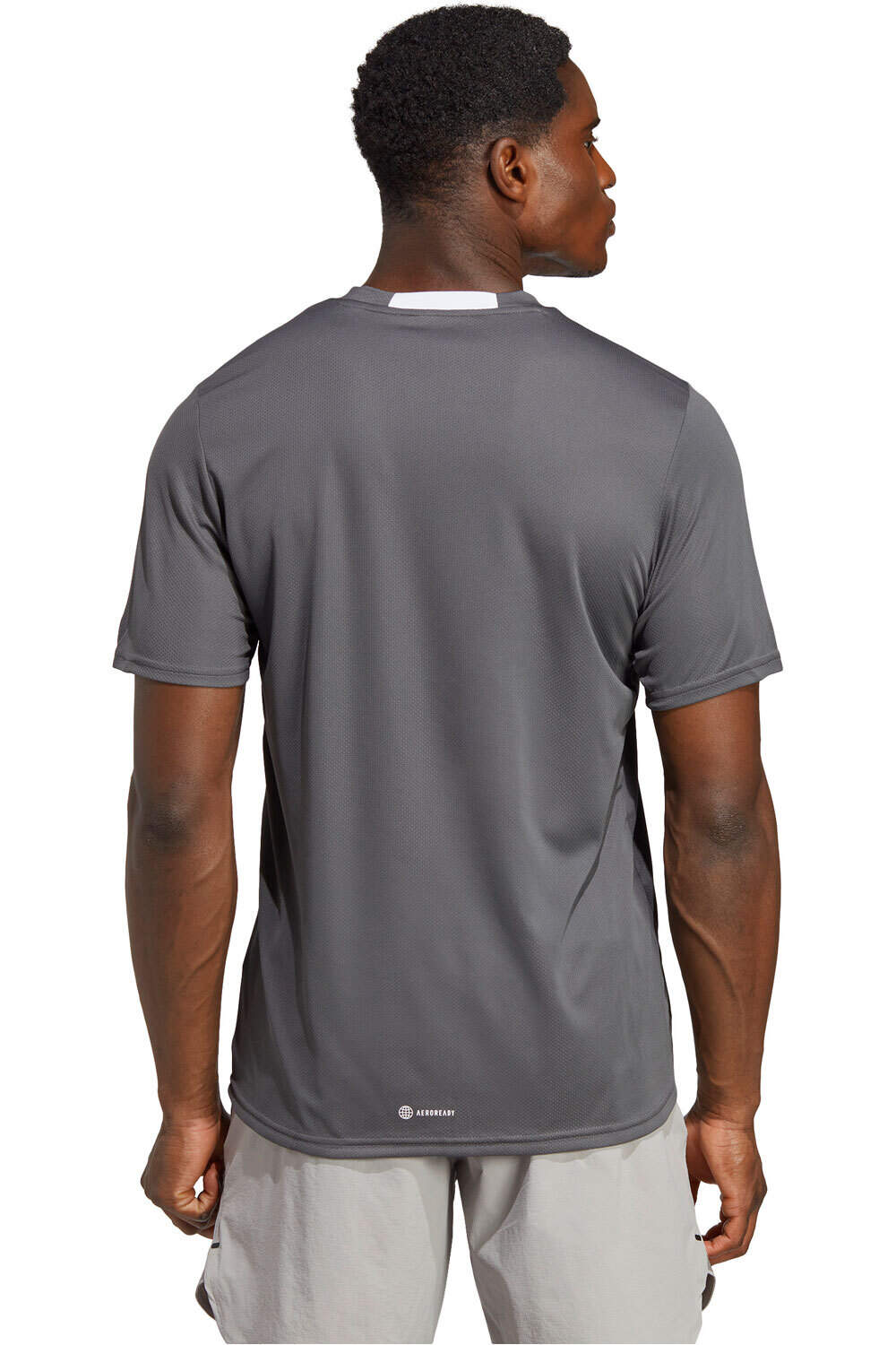 adidas camiseta fitness hombre D4M TEE vista trasera