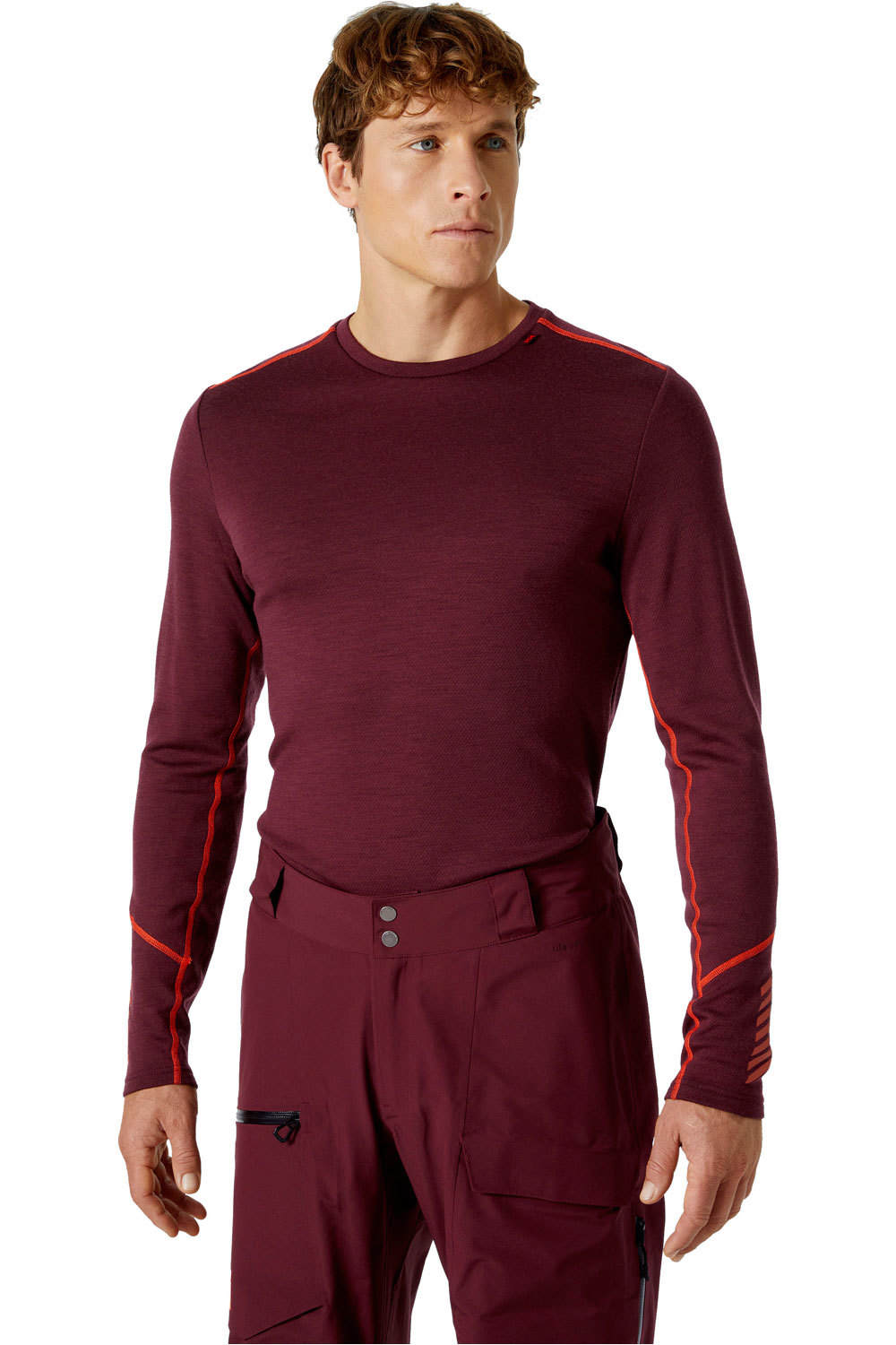 Helly Hansen lifa merino mid weight camiseta térmica manga larga hombre