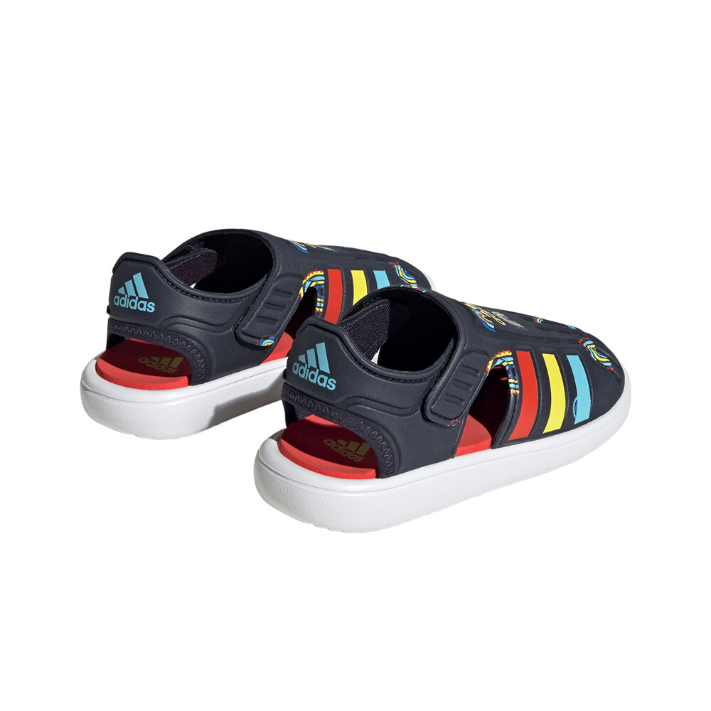 adidas chanclas niño WATER SANDAL C vista trasera