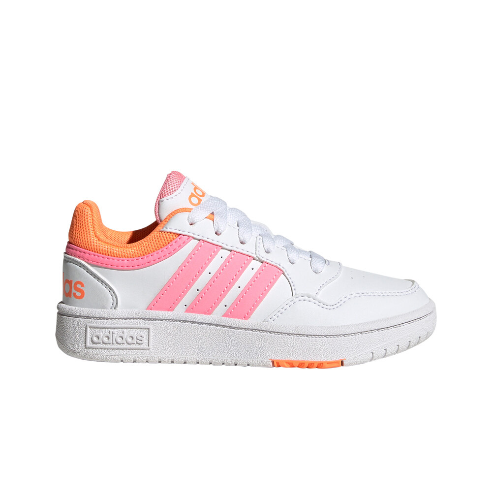 adidas zapatilla moda niño HOOPS 3.0 K lateral exterior