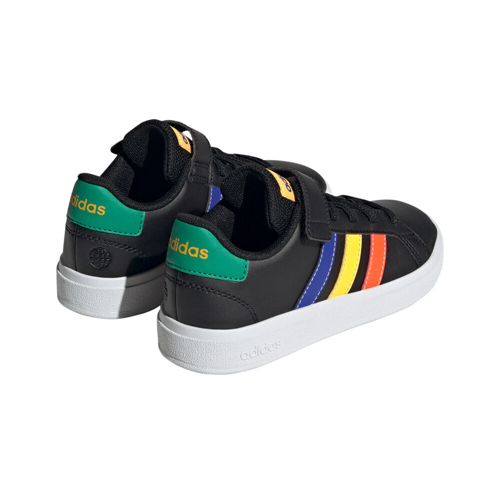 adidas zapatilla moda niño GRAND COURT 2.0 EL K vista trasera