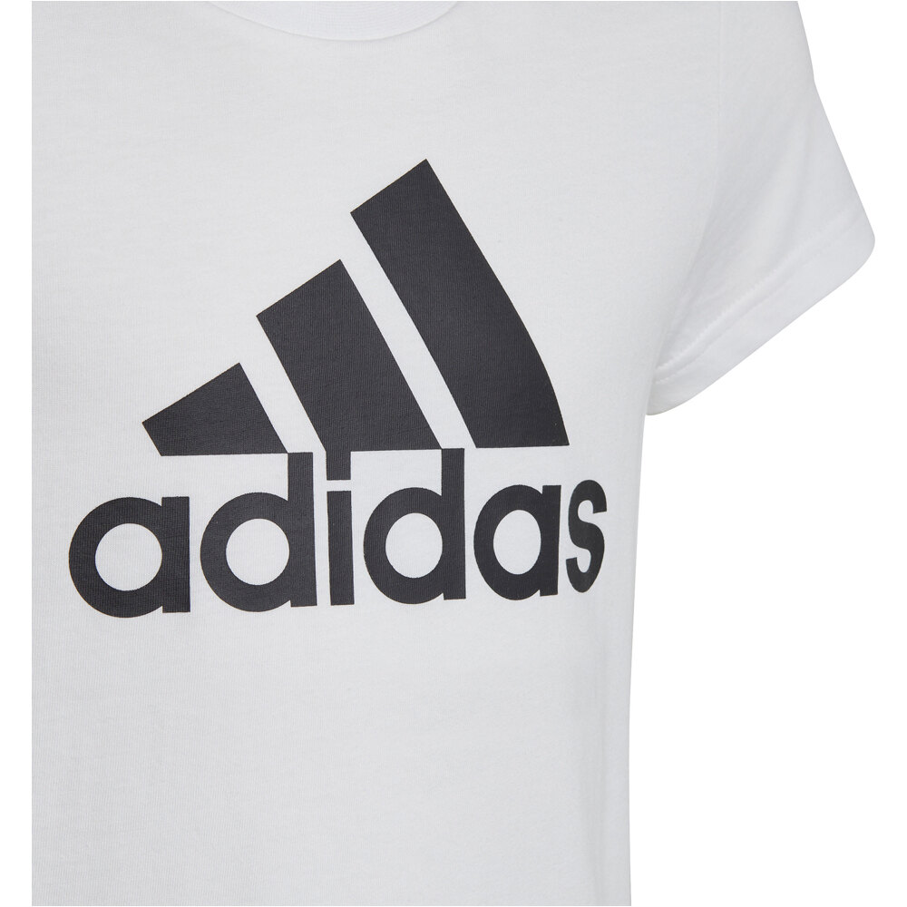 adidas camiseta manga corta niña G ESS BL T vista detalle