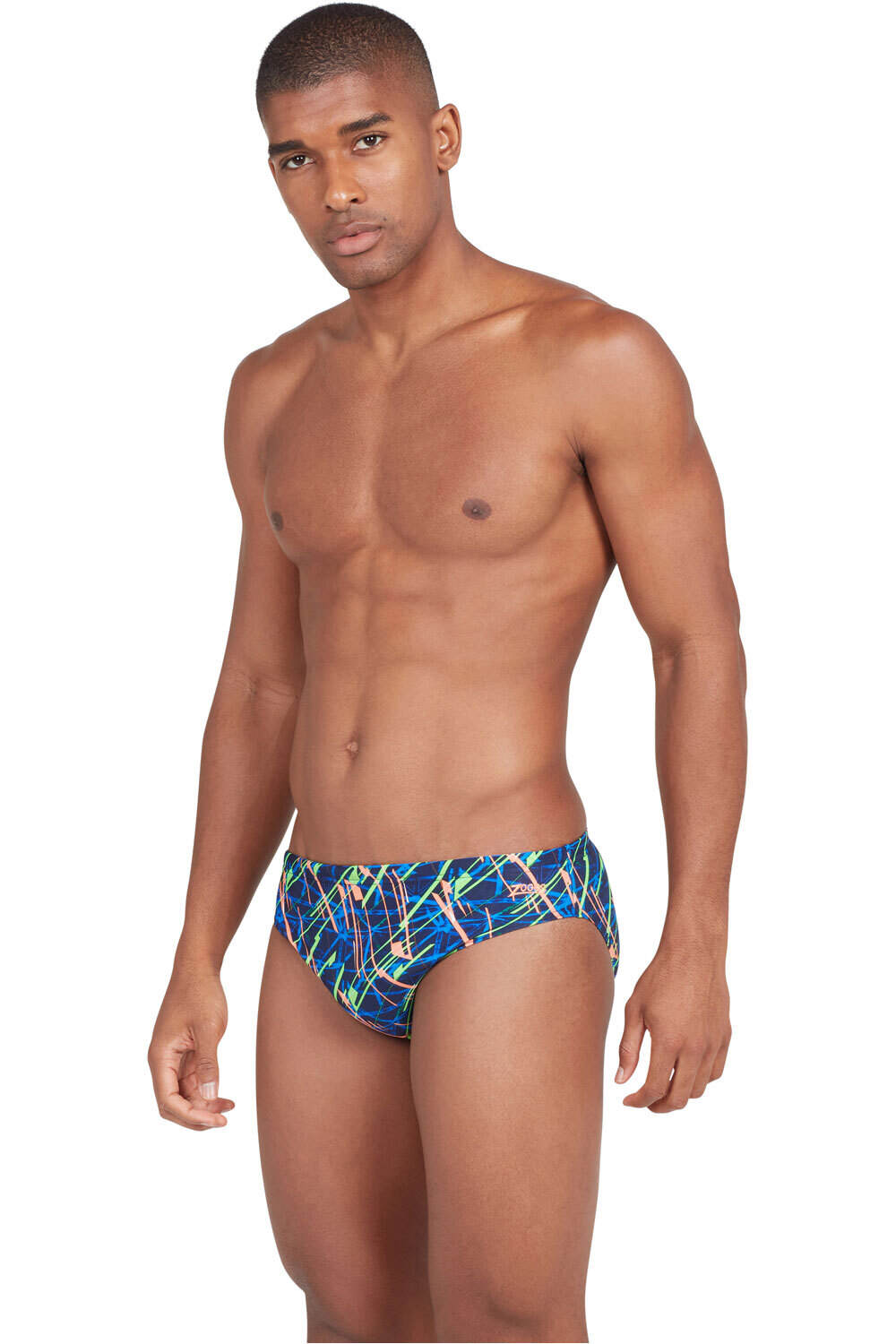 Zoggs bañador natación hombre Racer Men vista trasera