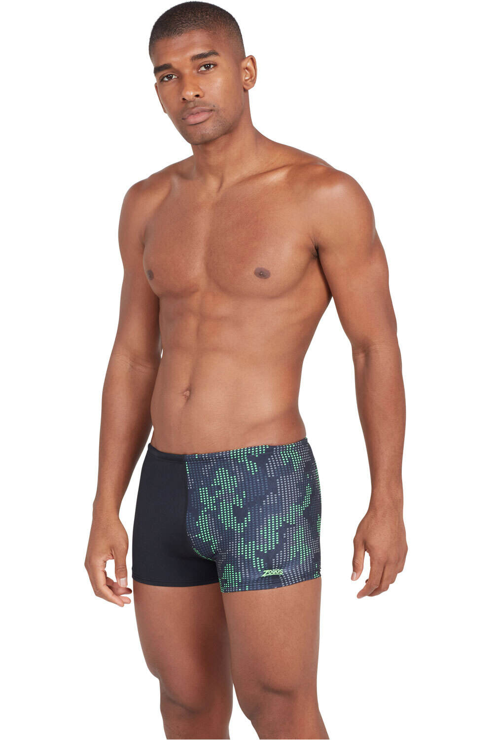 Zoggs bañador natación hombre Hip Racer Men vista frontal