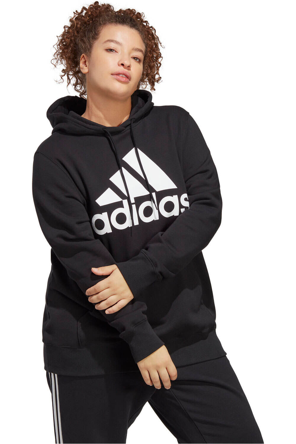 adidas sudadera mujer W INBL FT R HD vista frontal