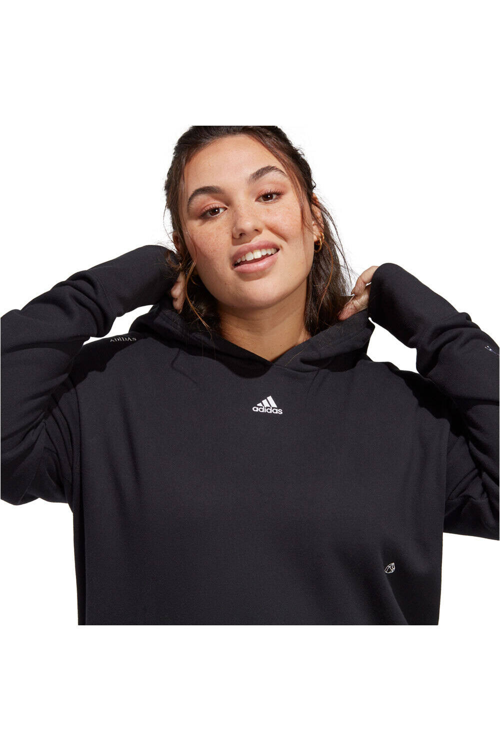 adidas sudadera mujer BLUVQ1 HDSWT IN vista detalle