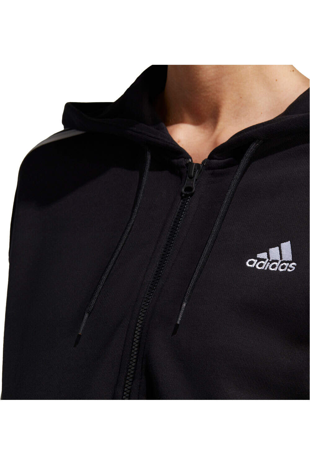 adidas sudadera mujer W 3S FT FZ S HD vista detalle