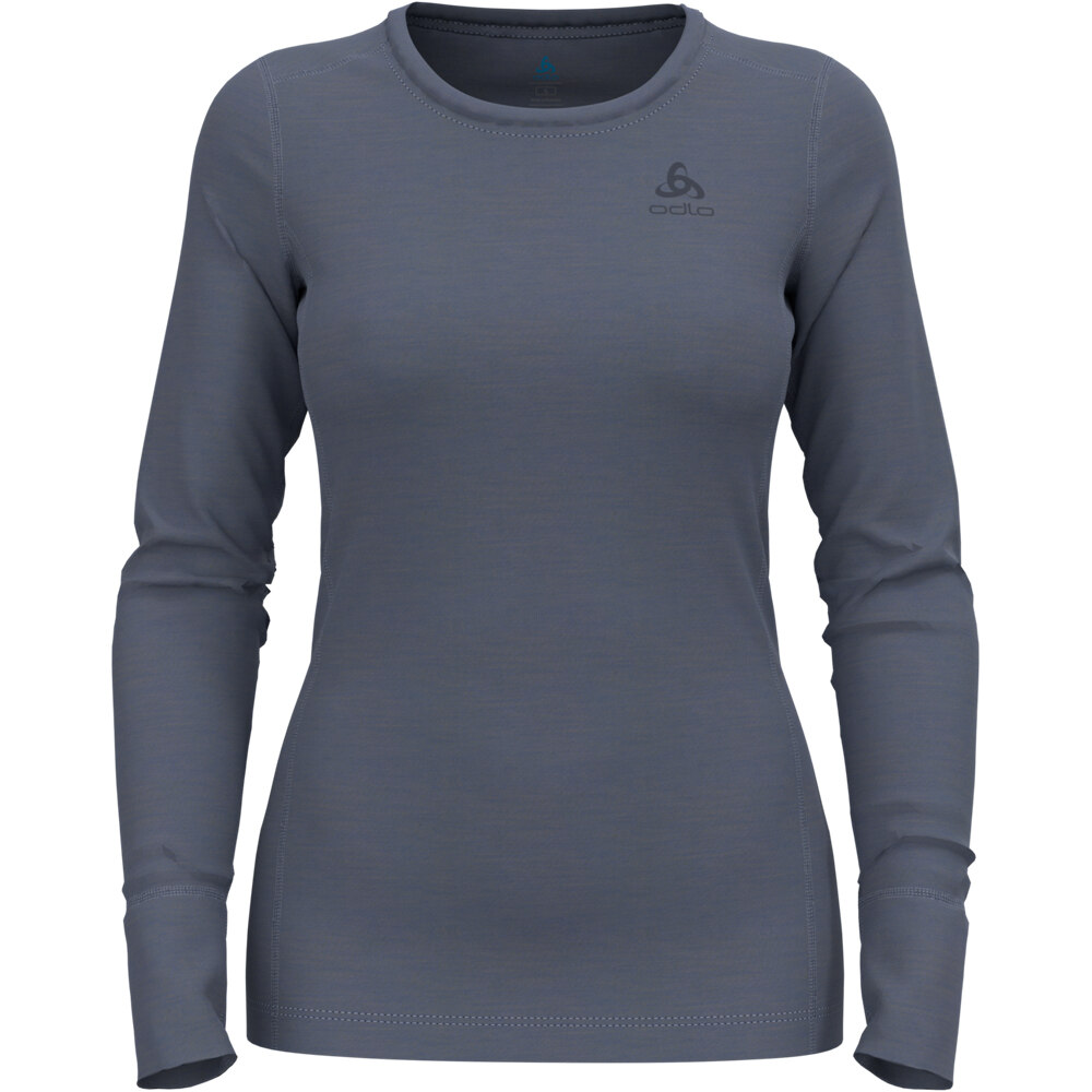 Odlo camiseta térmica manga larga mujer BL TOP crew neck l/s MERINO 200 03