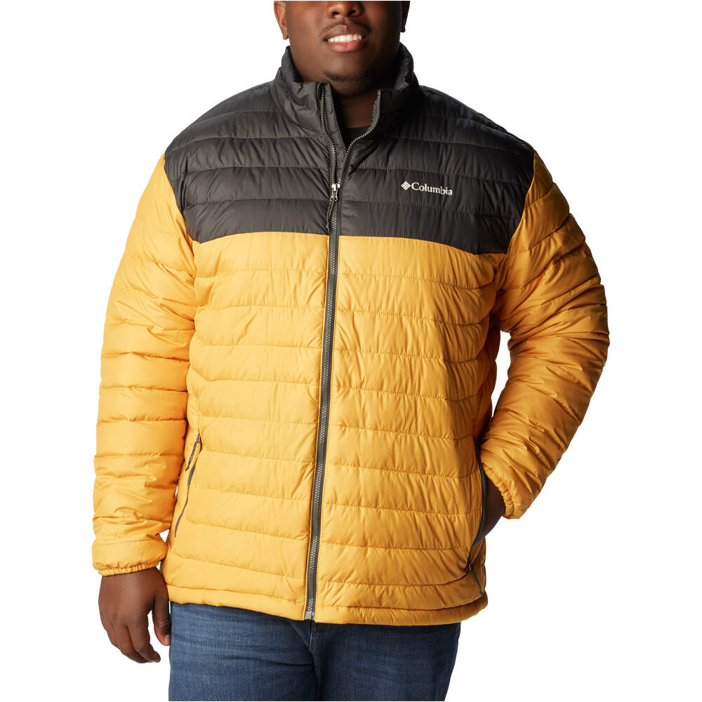 Powder lite chaqueta outdoor hombre Amarillo (L)