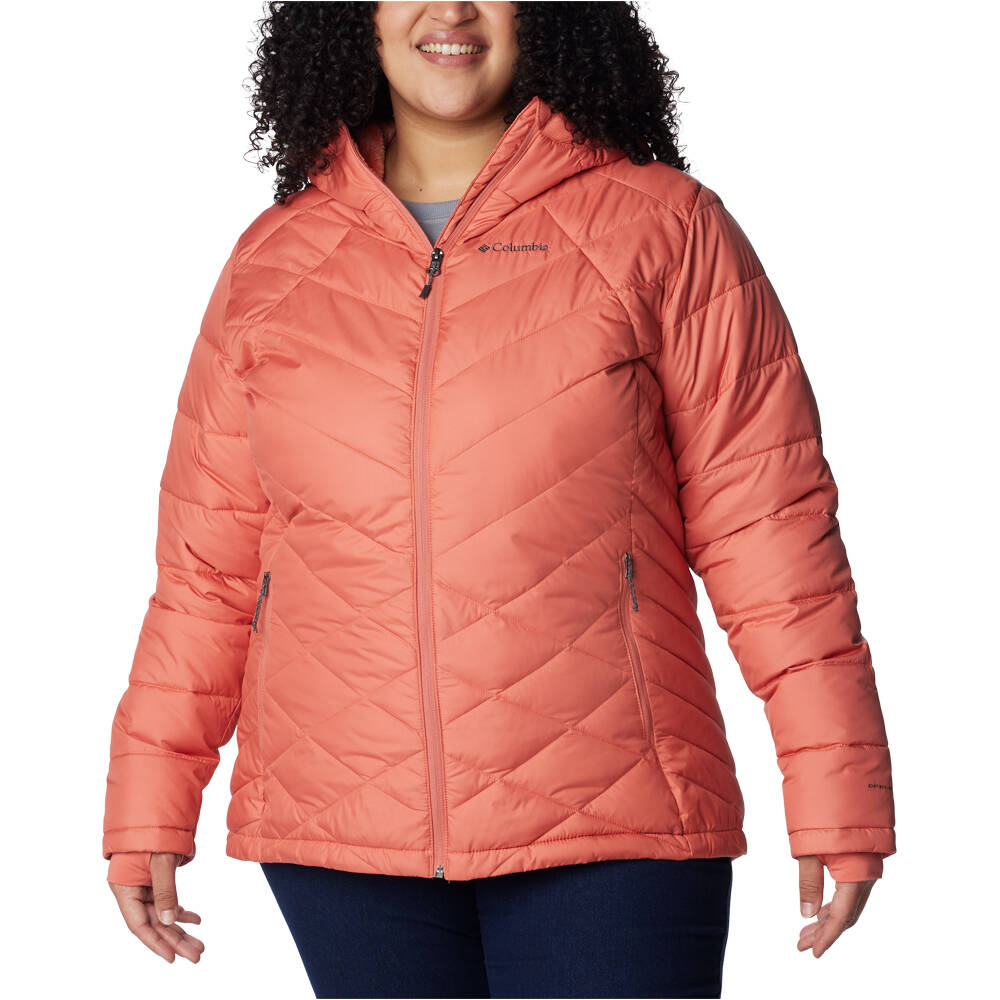 Columbia chaqueta outdoor mujer _3_Heavenly Hdd Jacket vista frontal