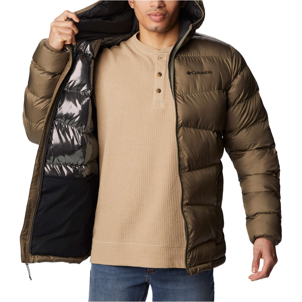 Columbia chaqueta outdoor hombre _3_Fivemile Butte Hooded Jacket vista detalle