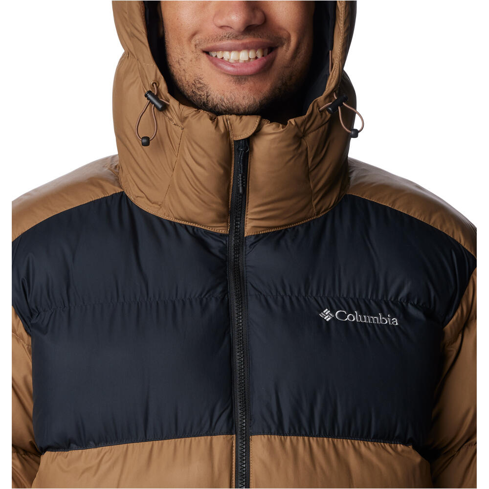 Columbia chaqueta outdoor hombre Pike Lake II Hooded Jacket vista detalle