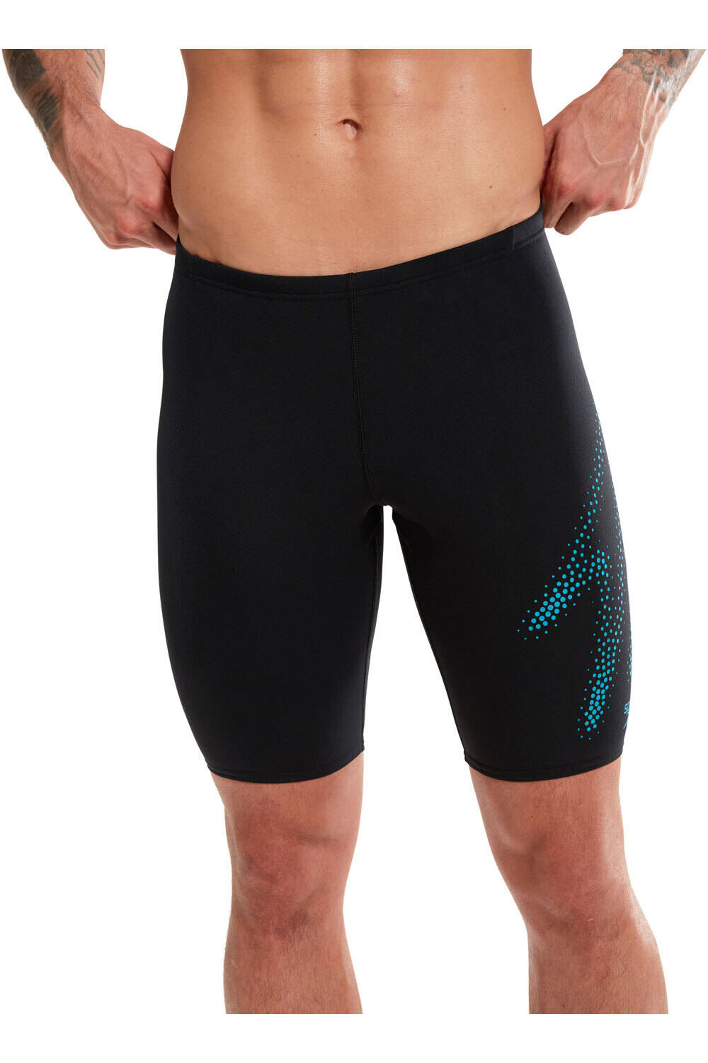 Speedo hyper boom placement jammer bañador natación hombre