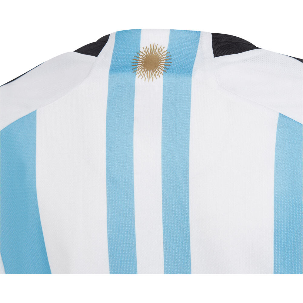 adidas camiseta de fútbol oficiales niño ARGENTINA 22 H JSY Y D3S vista detalle