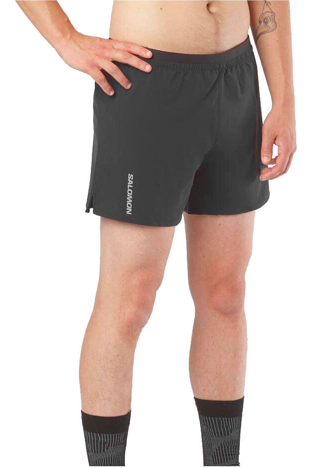 Cross 5 pantalón running hombre Negro