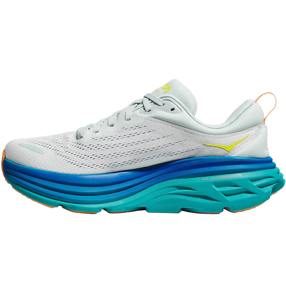 Hoka zapatilla running hombre BONDI 8 lateral interior