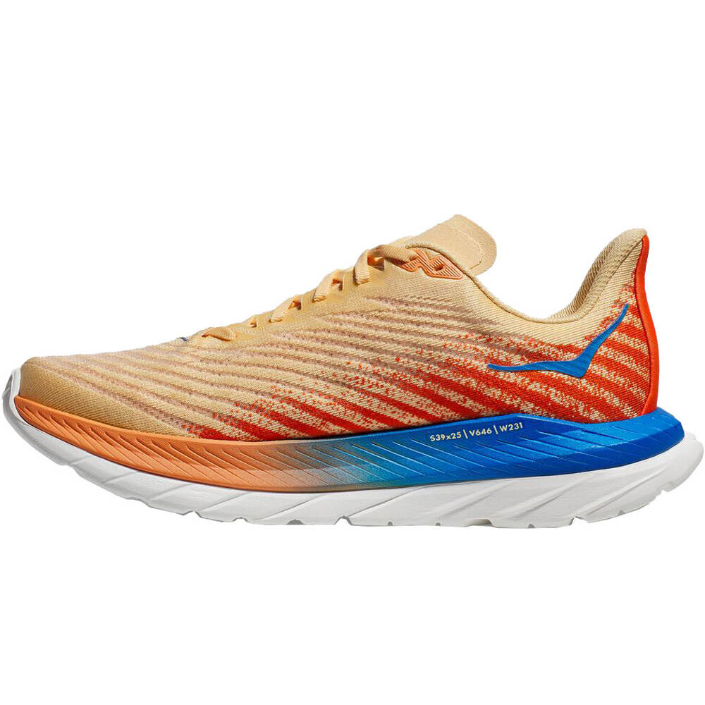 Hoka zapatilla running hombre MACH 5 lateral interior