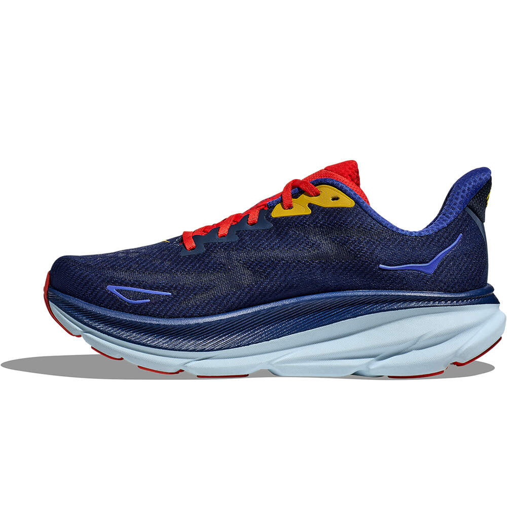 Hoka zapatilla running hombre CLIFTON 9 vista trasera