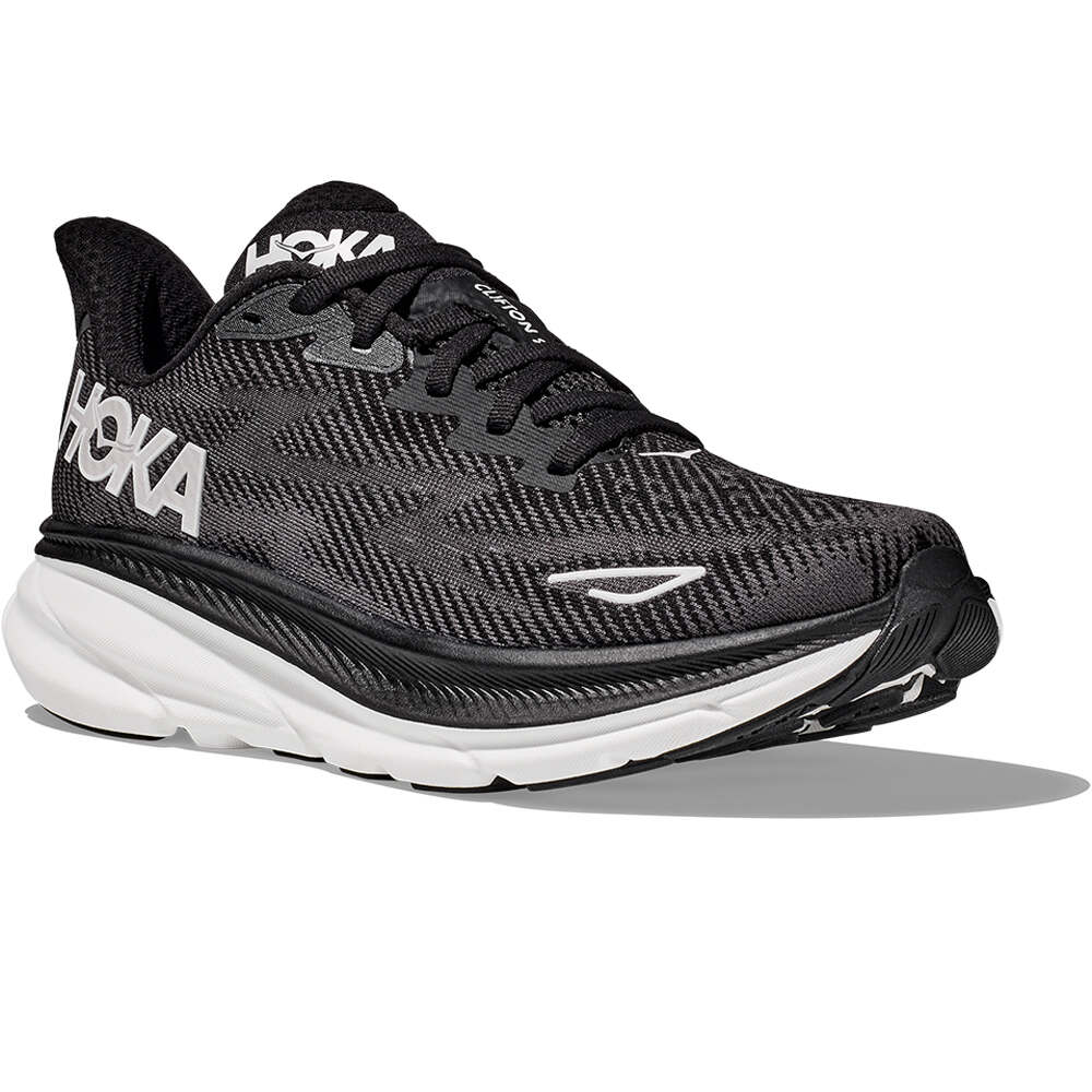 Hoka zapatilla running hombre CLIFTON 9 lateral interior