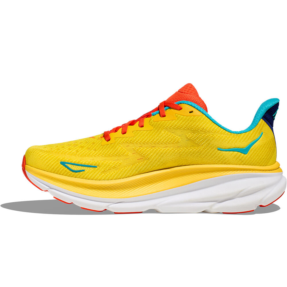 Hoka zapatilla running hombre CLIFTON 9 vista trasera