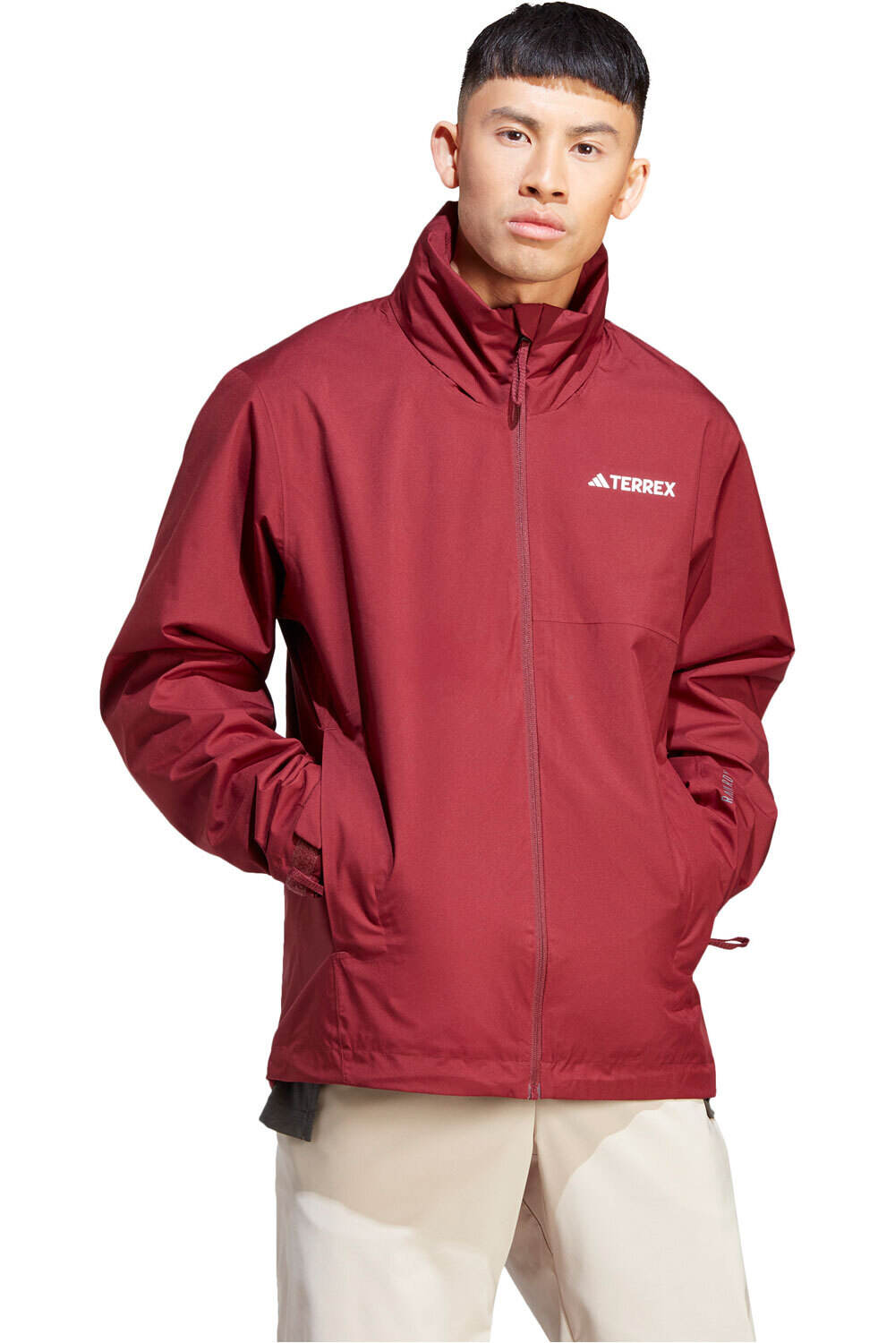 Adidas terrex multi rainrdy 2-layer chaqueta impermeable hombre