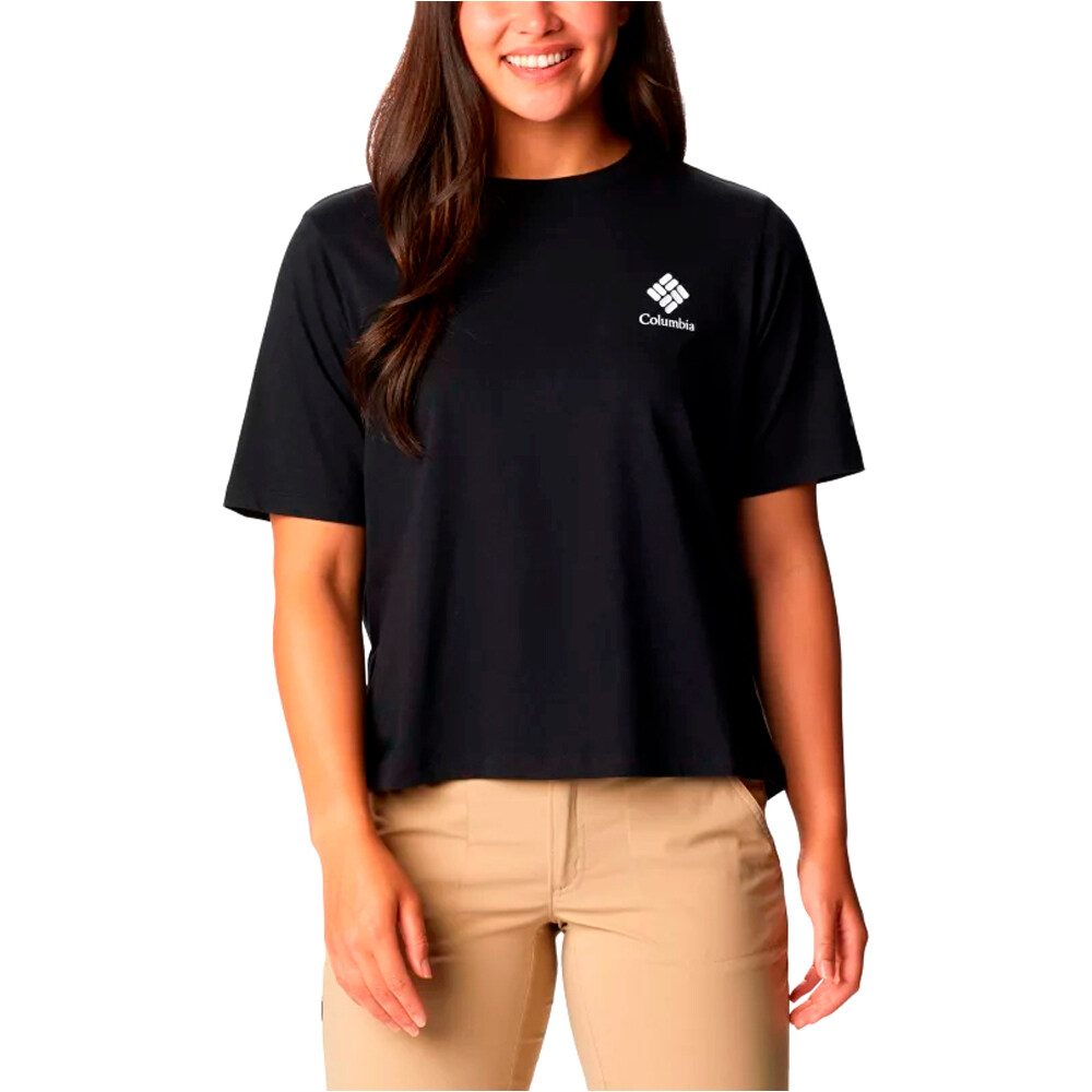 Columbia camiseta manga corta mujer North Cascades Relaxed Tee vista frontal