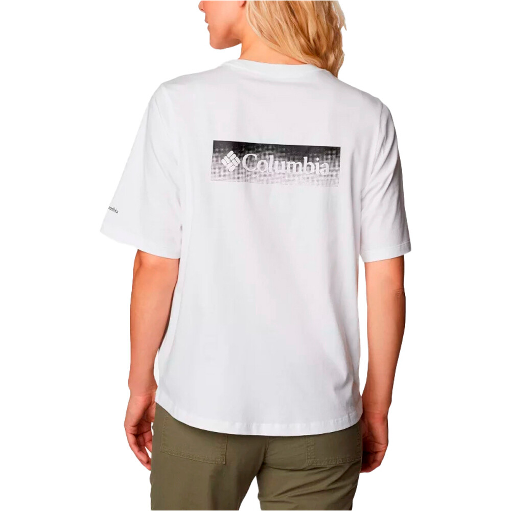 Columbia camiseta manga corta mujer North Cascades Relaxed Tee vista trasera